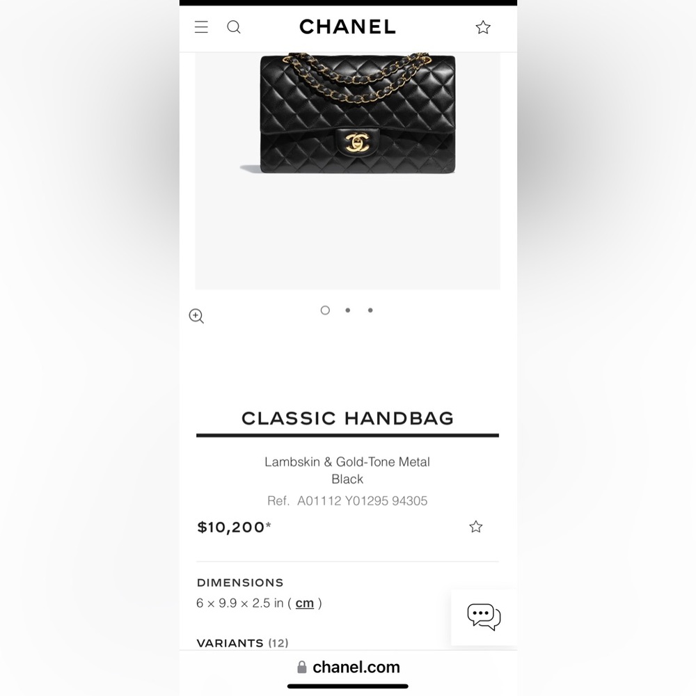 CHANEL CC Single Flap Quilted Lambskin Leather  Bag - Picture 15 of 15